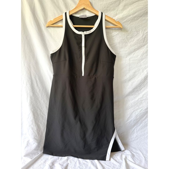Sage Collective Dresses & Skirts - Sage Collective Womens Black White Racerback Athletic Tennis Golf Dress Large